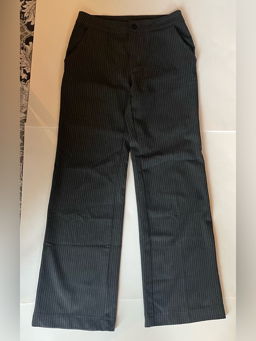 John Galt Brandy Melville Pinstripe Gray Dress Pants